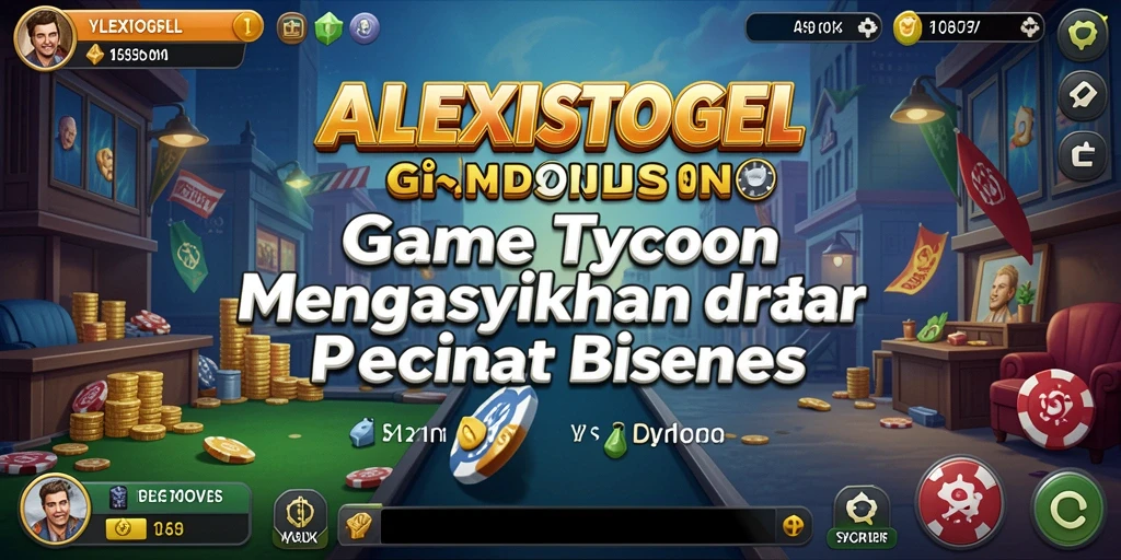 Tangkapan layar ALEXISTOGEL menampilkan gameplay Tycoon yang seru.