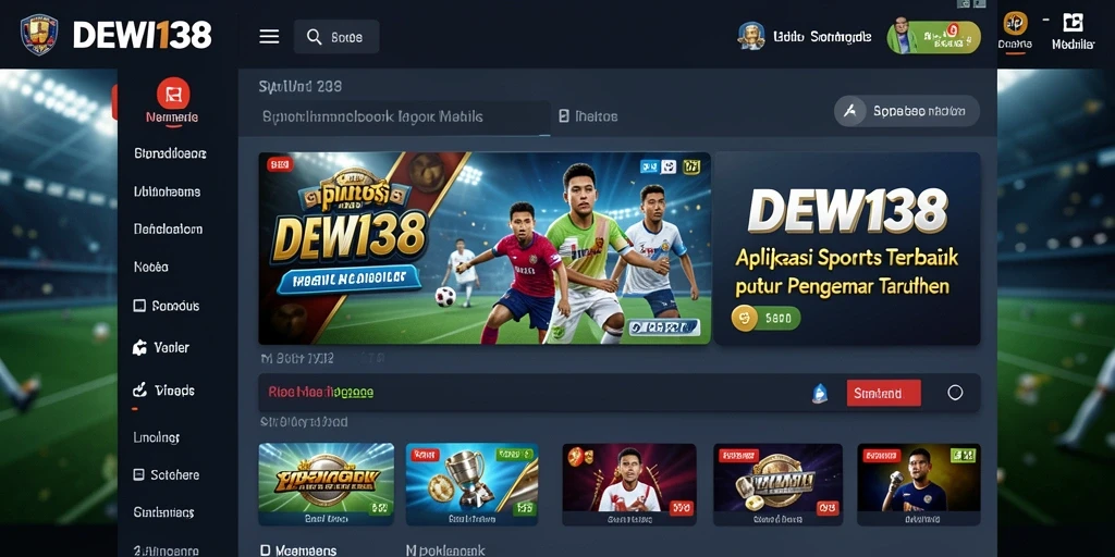 Tampilan gameplay menarik dalam aplikasi Sportsbook DEWI138.