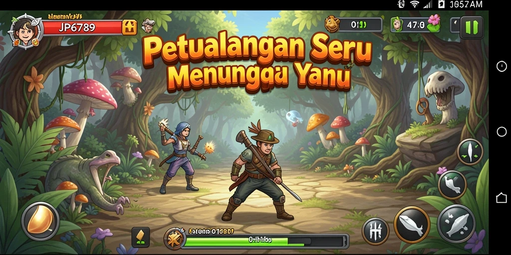 Screenshot gameplay JP6789 menunjukkan petualangan seru di dunia yang luas.