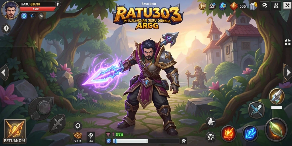 Screenshot menampilkan aksi intens dalam pertarungan ARPG.